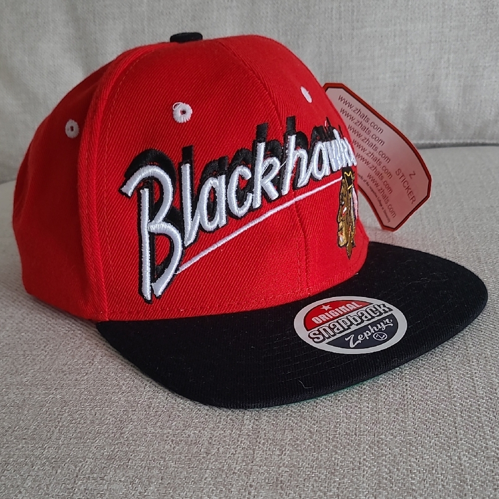 Zephyr Chicago Blackhawks Embroidered Snapback